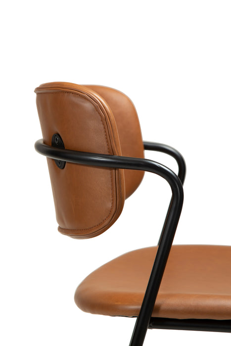Pusbario kėdė ZED | Vintage light brown